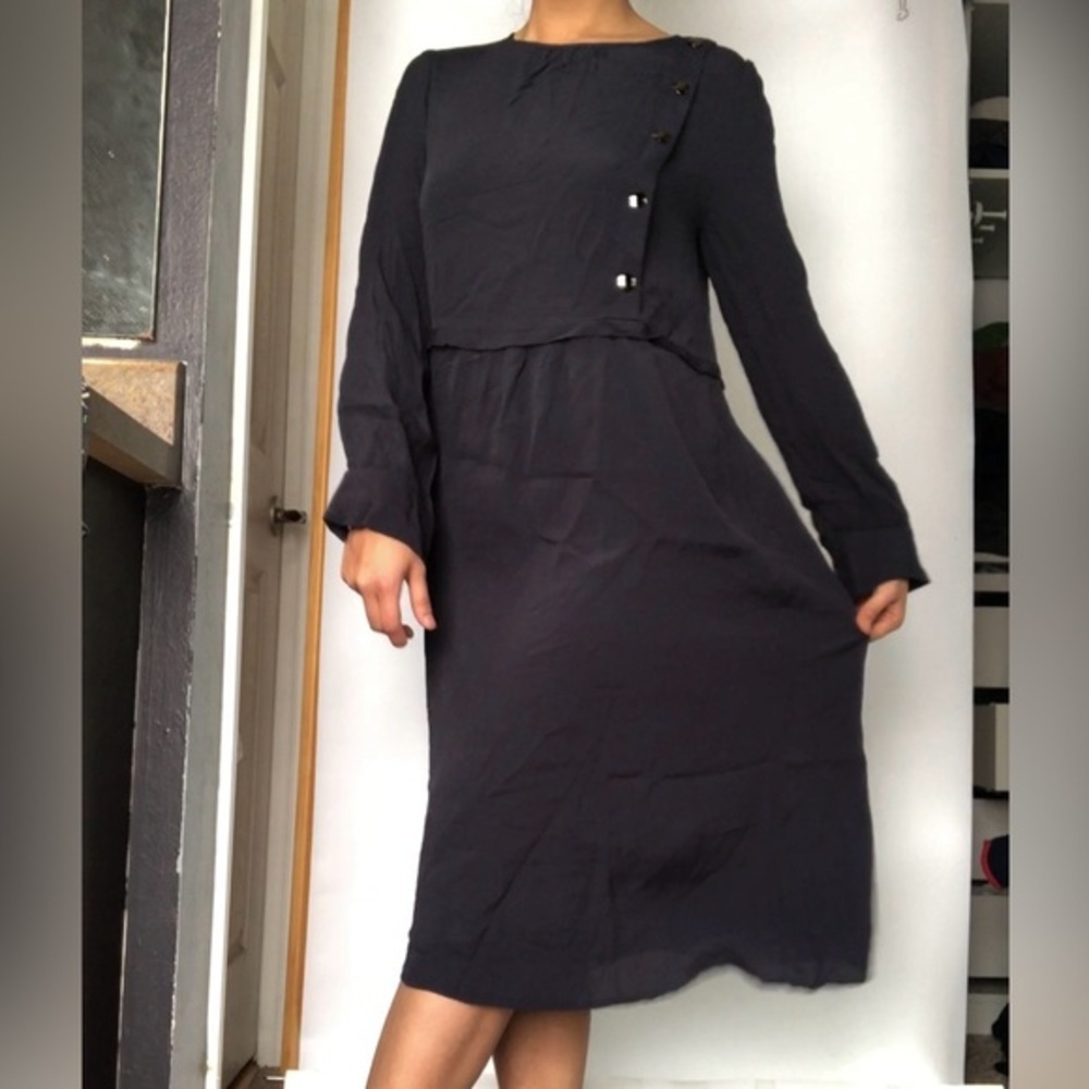 ⚫️ ANTHROPOLOGIE | See u Soon BLUE dress​​​​​​​​